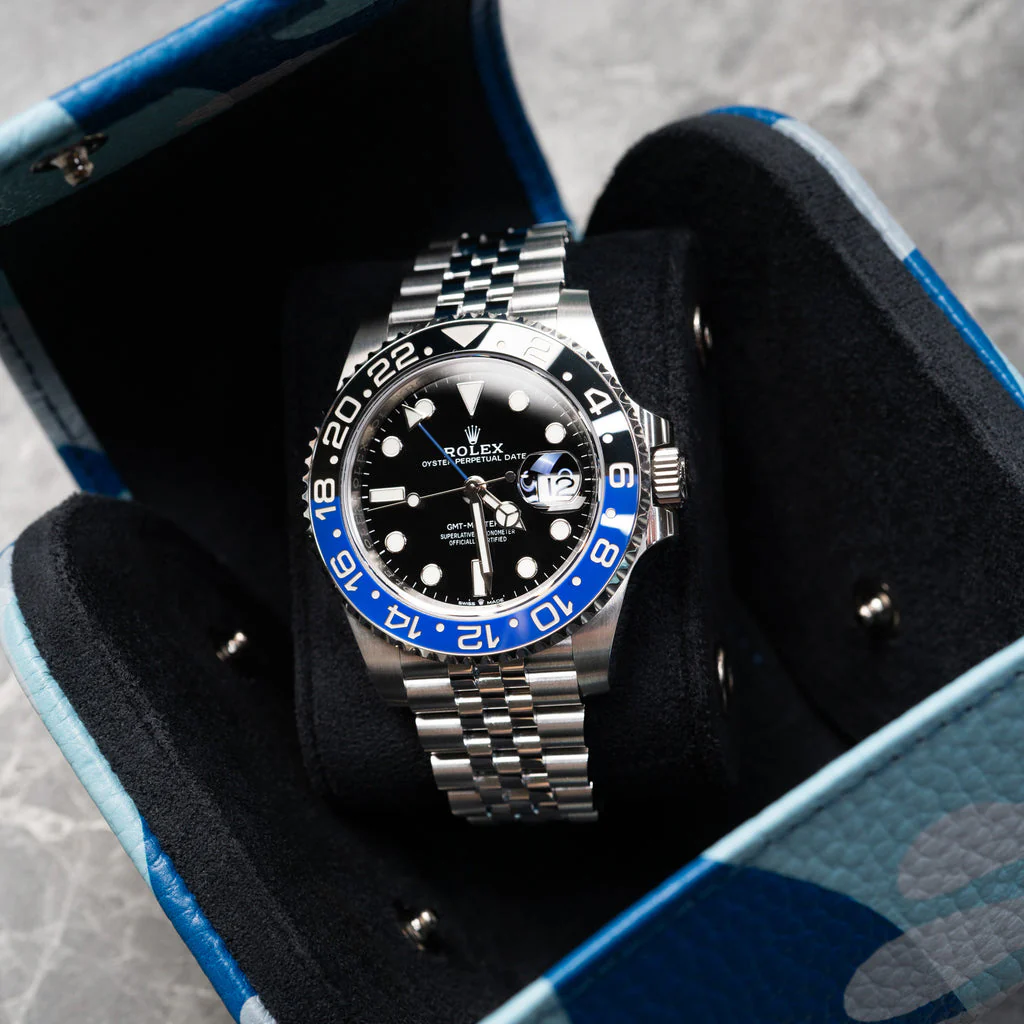 Azure Camo Watch Roll – One Watch - Image 3