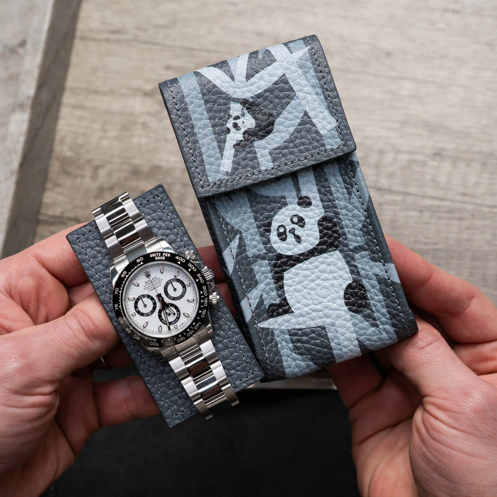 Charcoal Panda Watch Pouch - Image 3