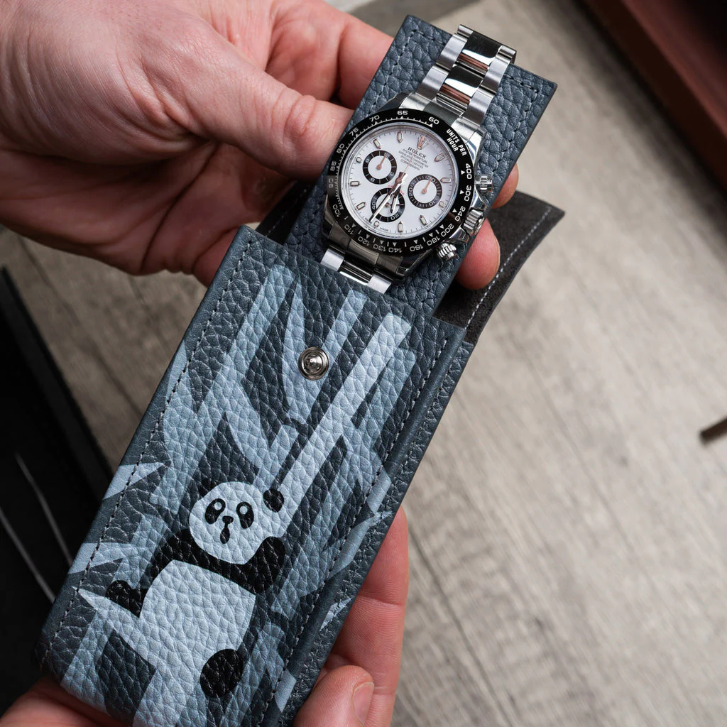 Charcoal Panda Watch Pouch - Image 6