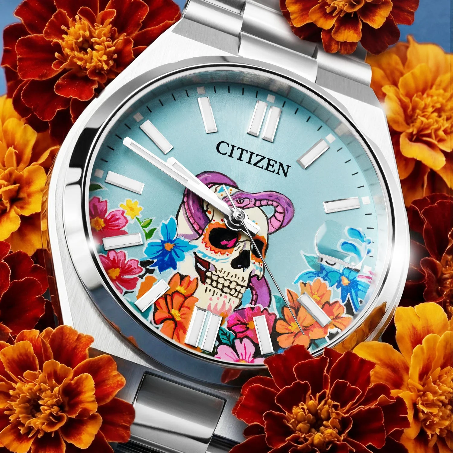 Citizen Tsuyosa Calavera Turquesa - Image 2