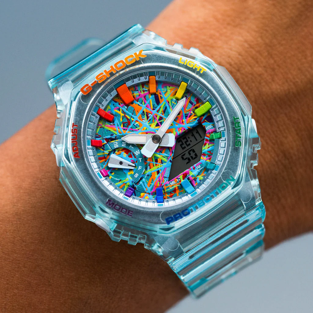 G-Shock CasiOak Cerulean Swirl - Image 4