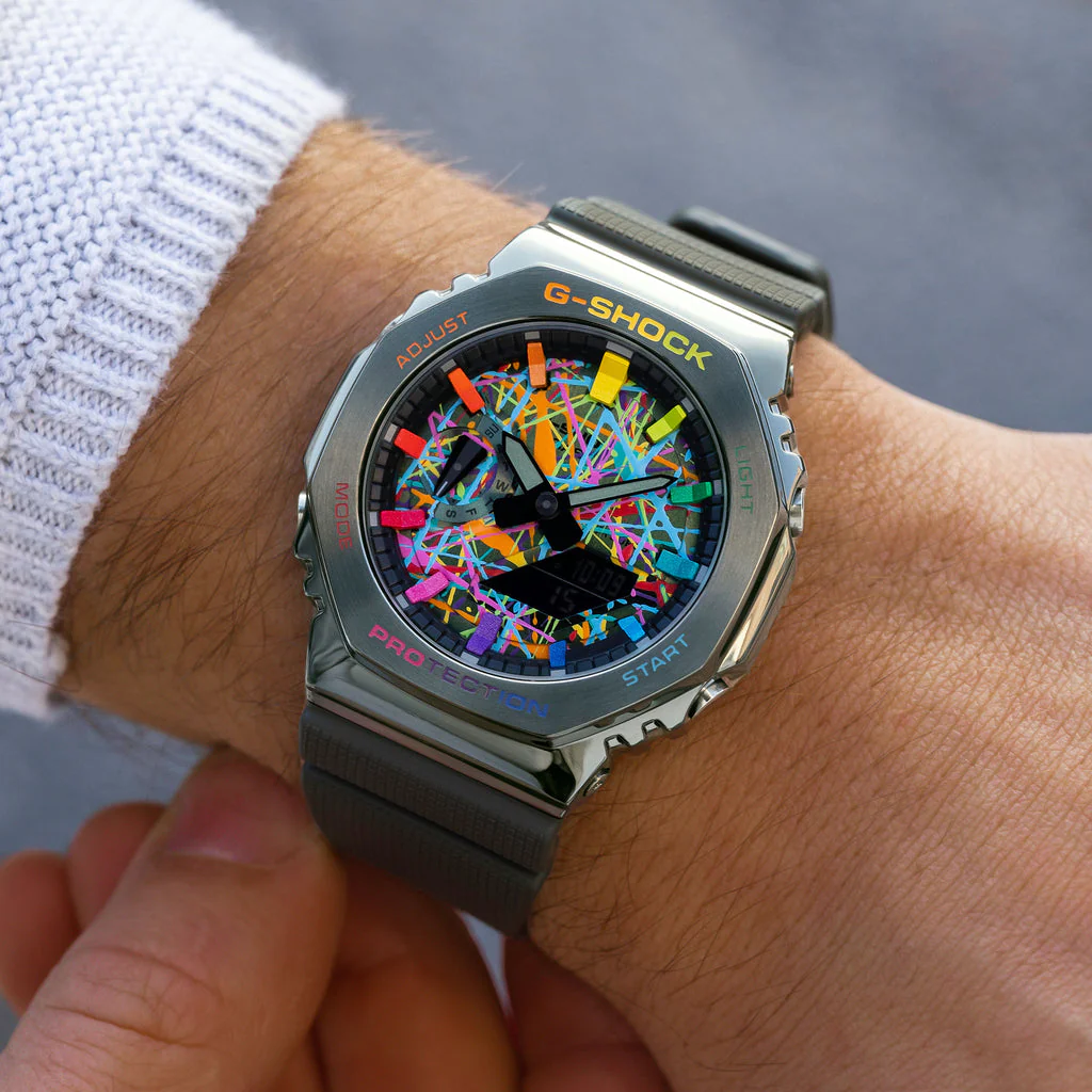 G-Shock CasiOak Green Freak Rainbow - Image 3