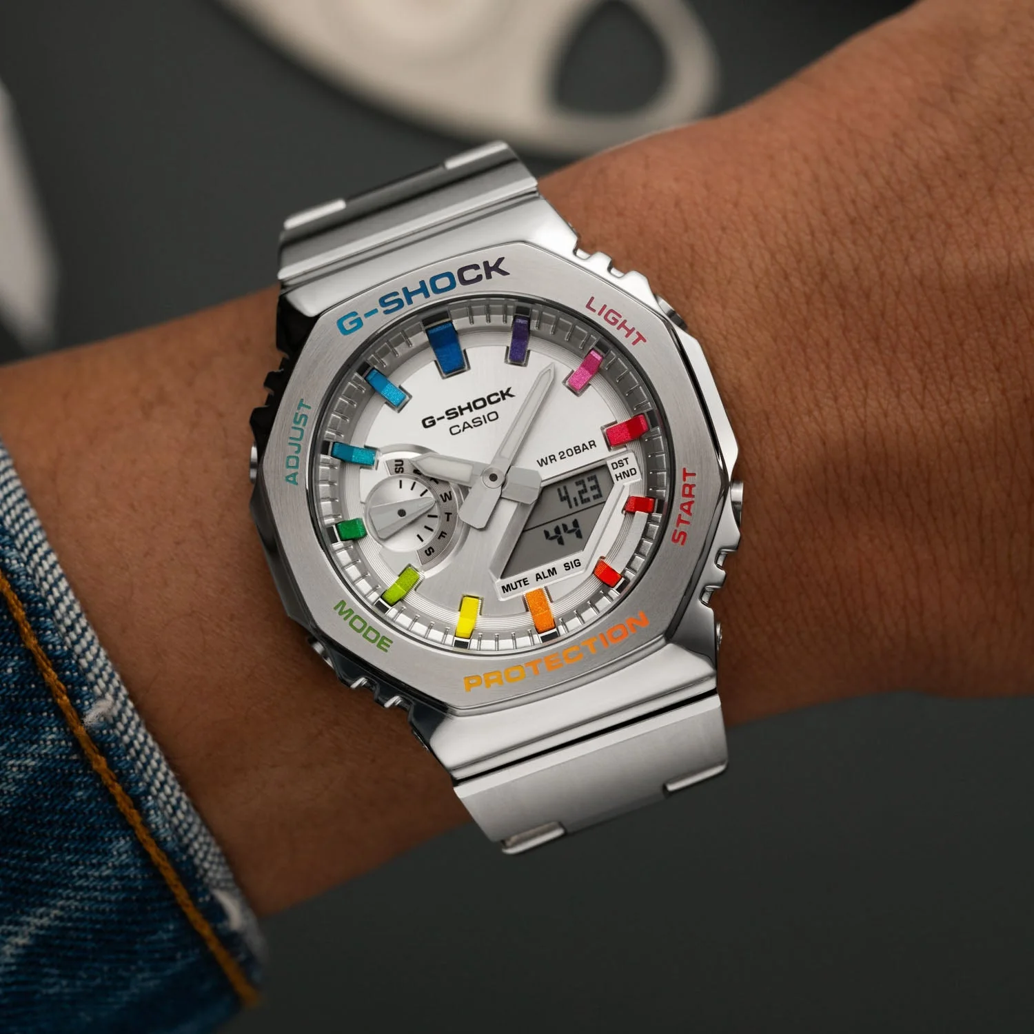 G-Shock CasiOak Full Metal Rainbow - Image 3