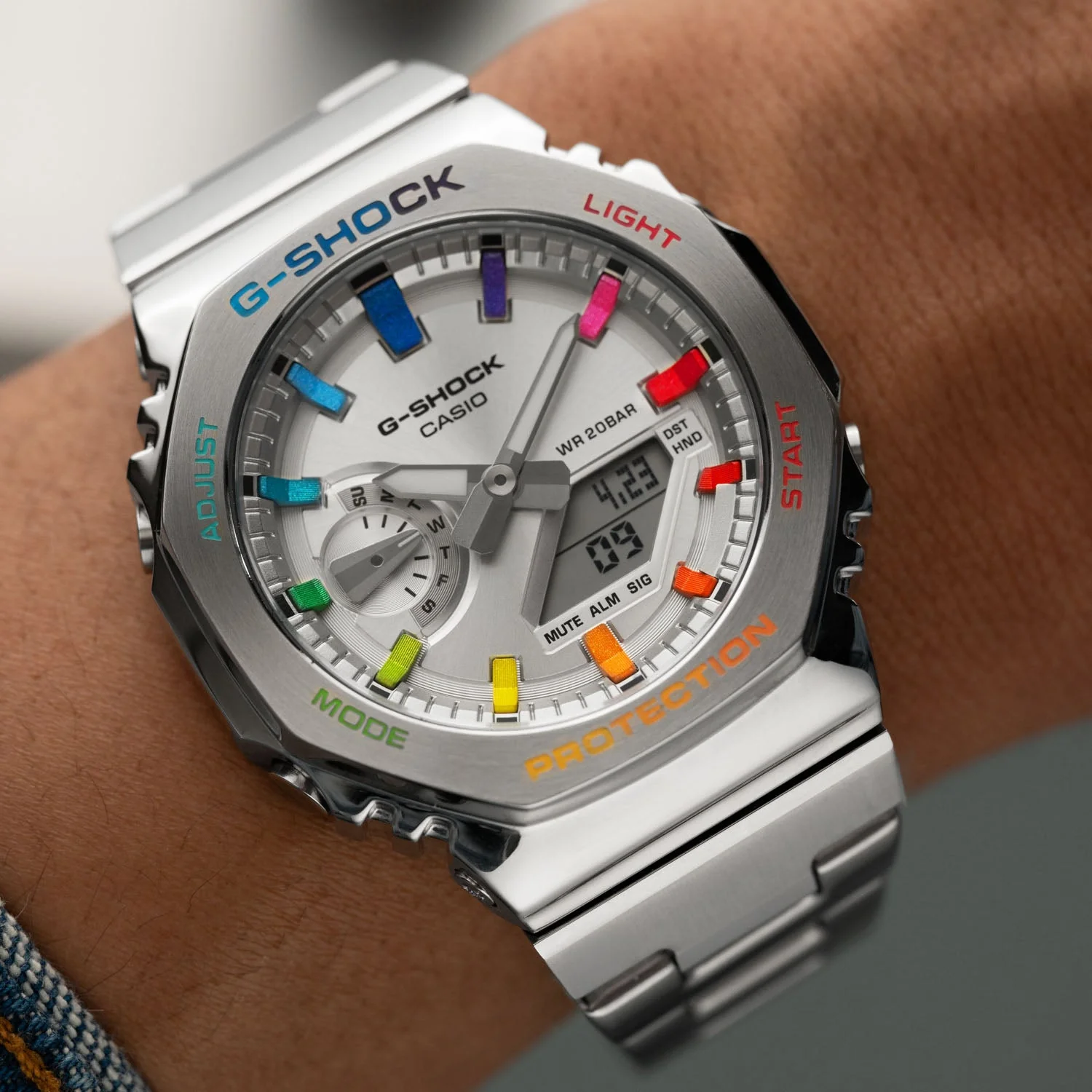 G-Shock CasiOak Full Metal Rainbow - Image 5