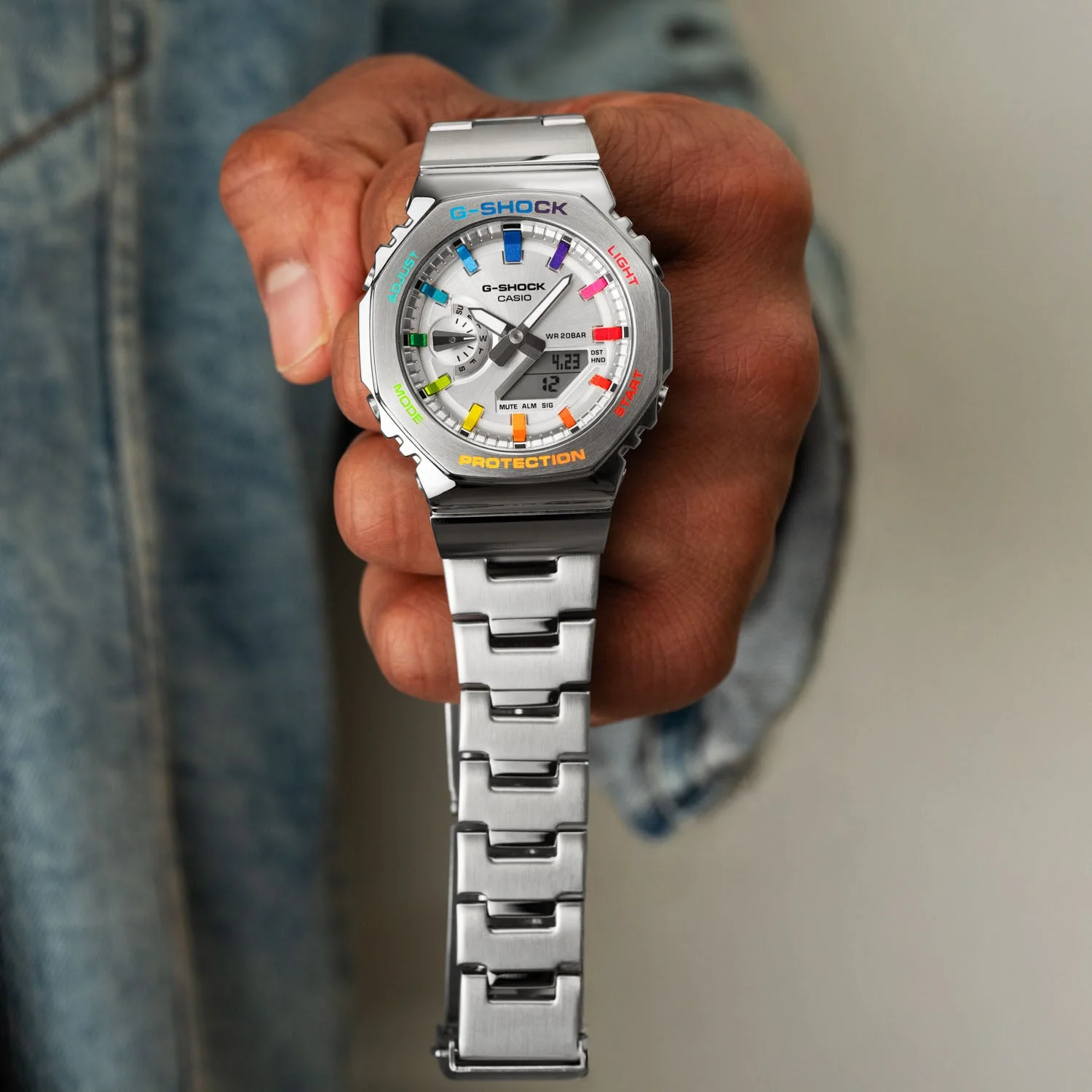 G-Shock CasiOak Full Metal Rainbow - Image 7