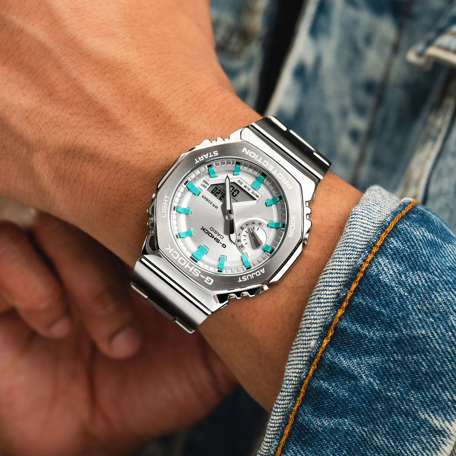 G-Shock CasiOak Full Metal Tiffany - Image 3