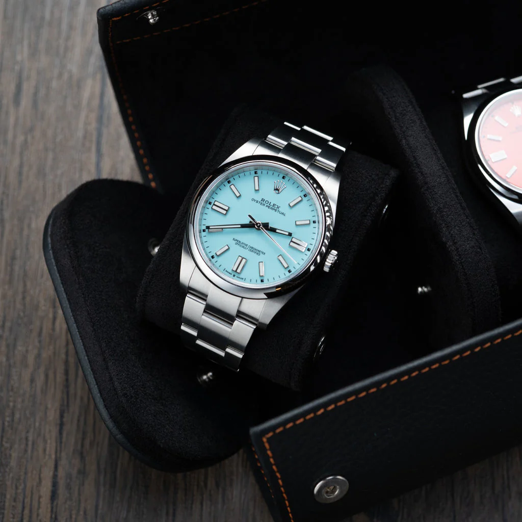 Noir Watch Roll – Three Watches - Image 5