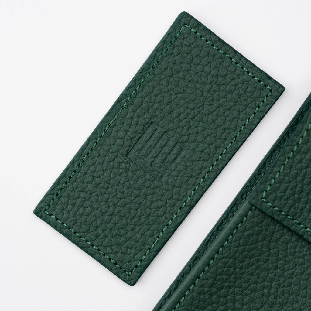 Olive Leather Watch Pouch - Image 5