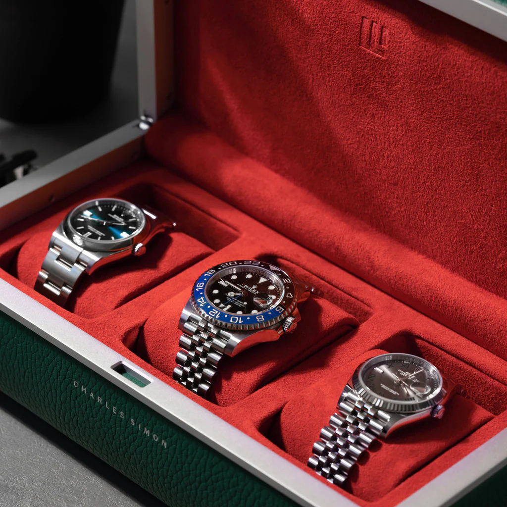 Rouge Cypress Eaton Watch Case - Image 3