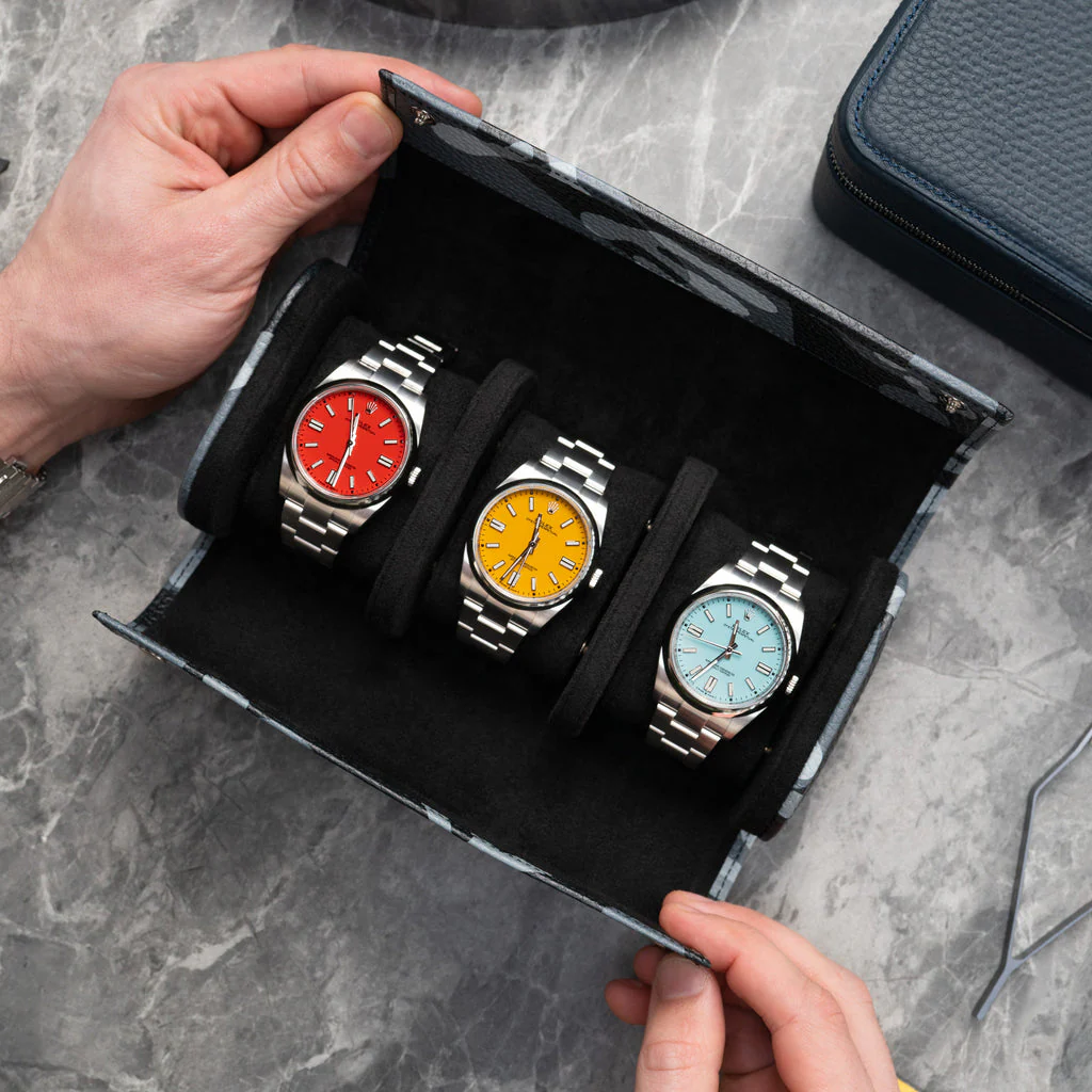Stealth Camo Watch Roll – Three Watches - Image 3