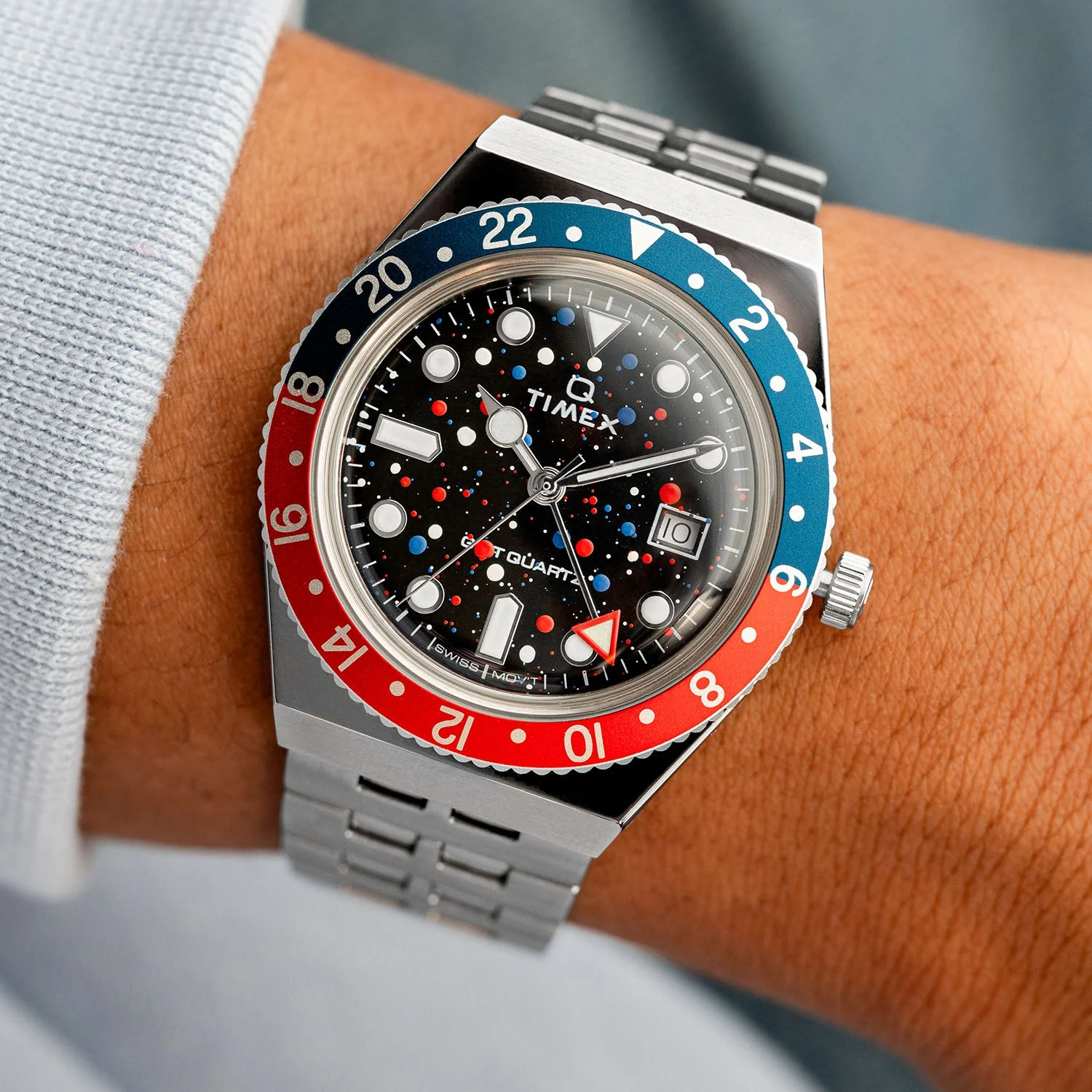 Timex Q GMT Crimson Sky - Image 5