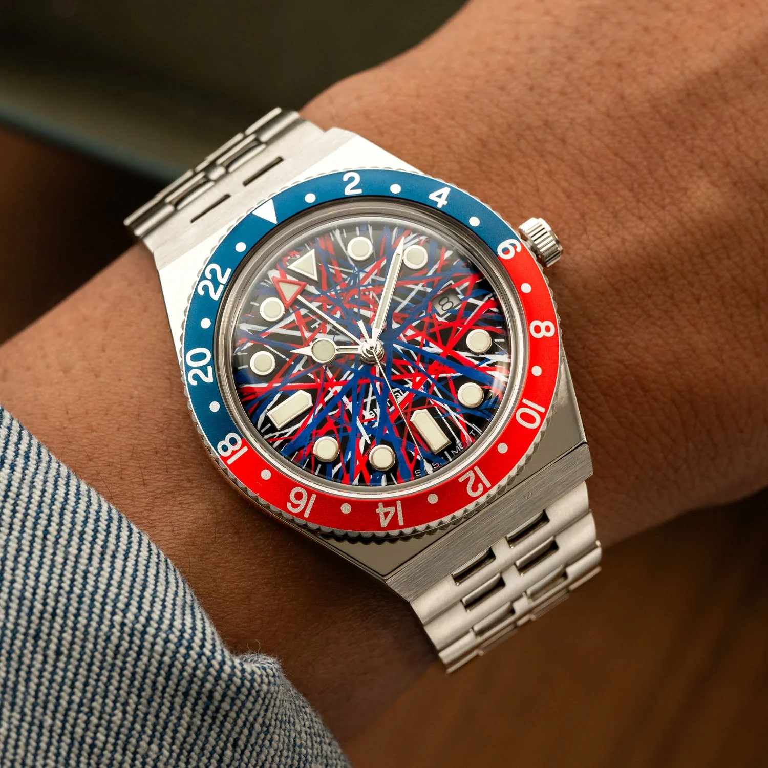 Timex Q GMT Crimson Tide - Image 3
