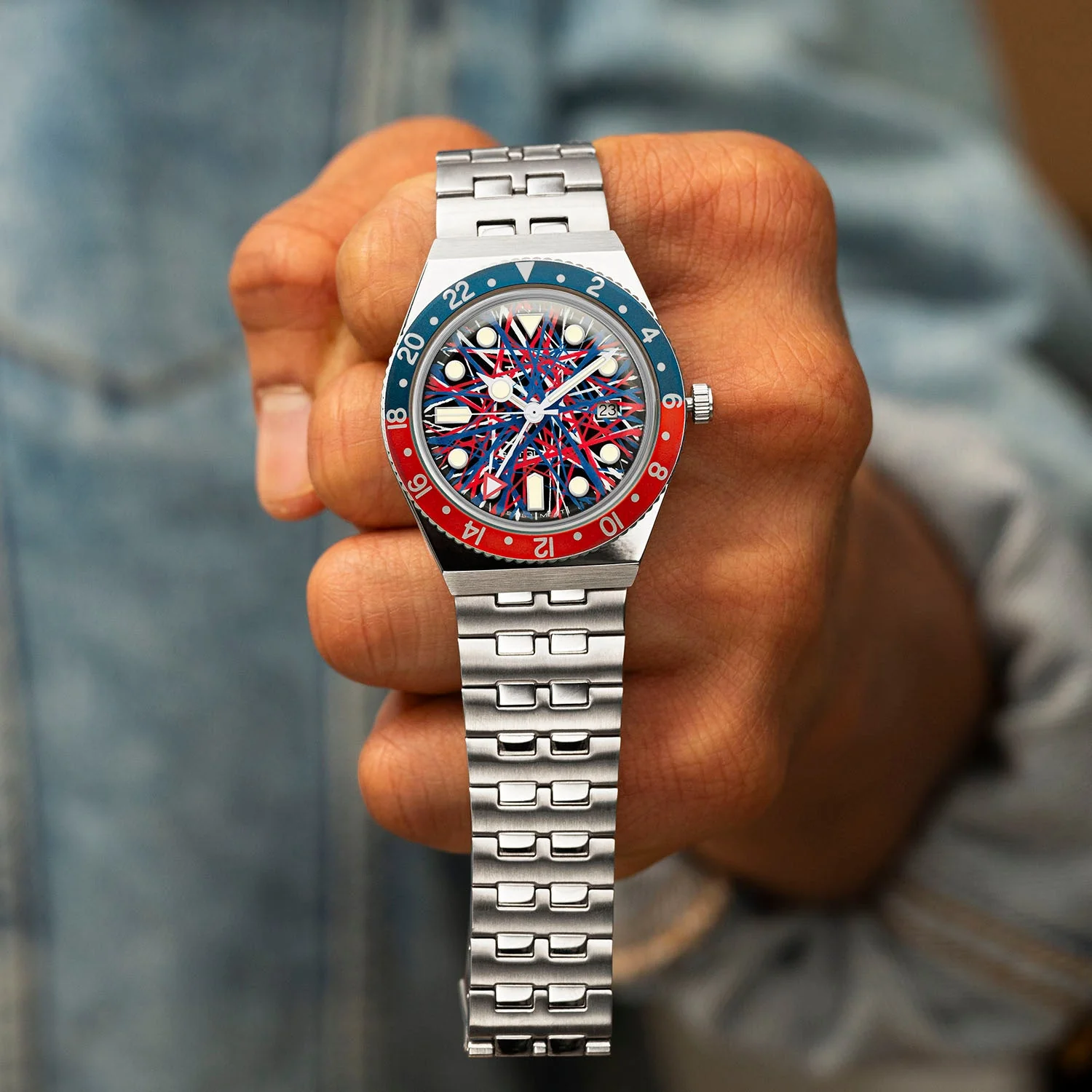 Timex Q GMT Crimson Tide - Image 8